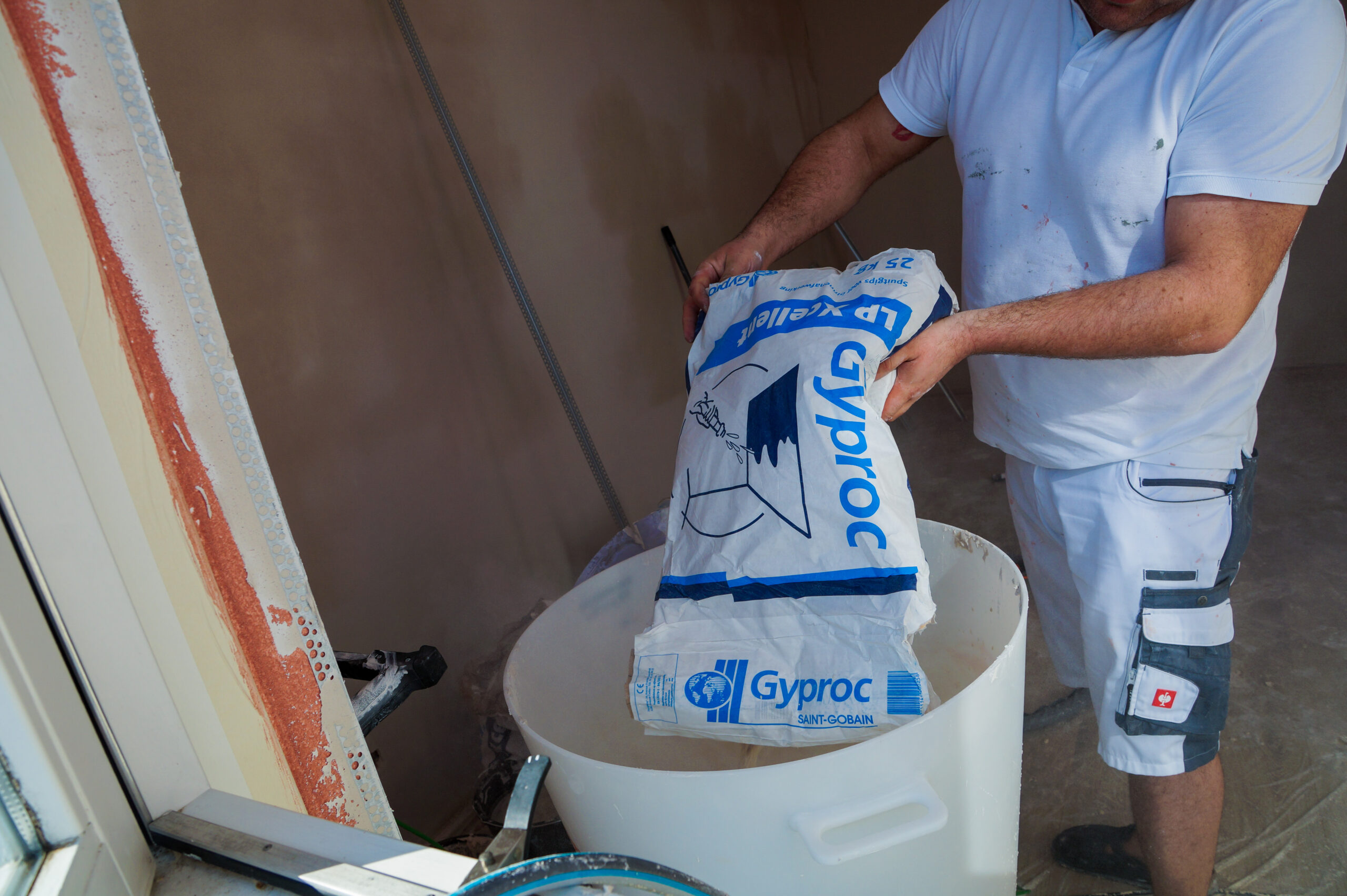 Stucadoor op locatie in zeeland